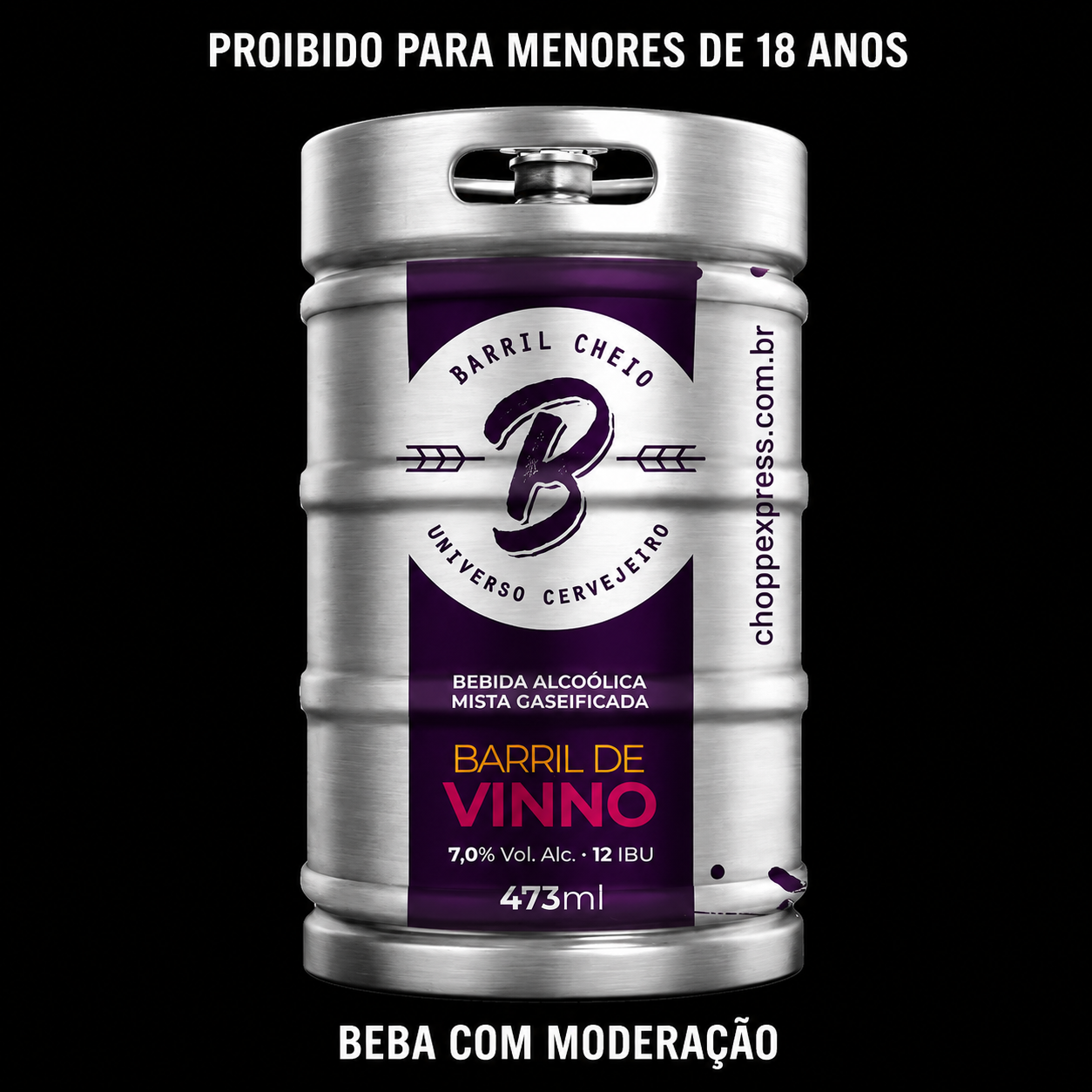 Chopp de Vinho Barril Cheio