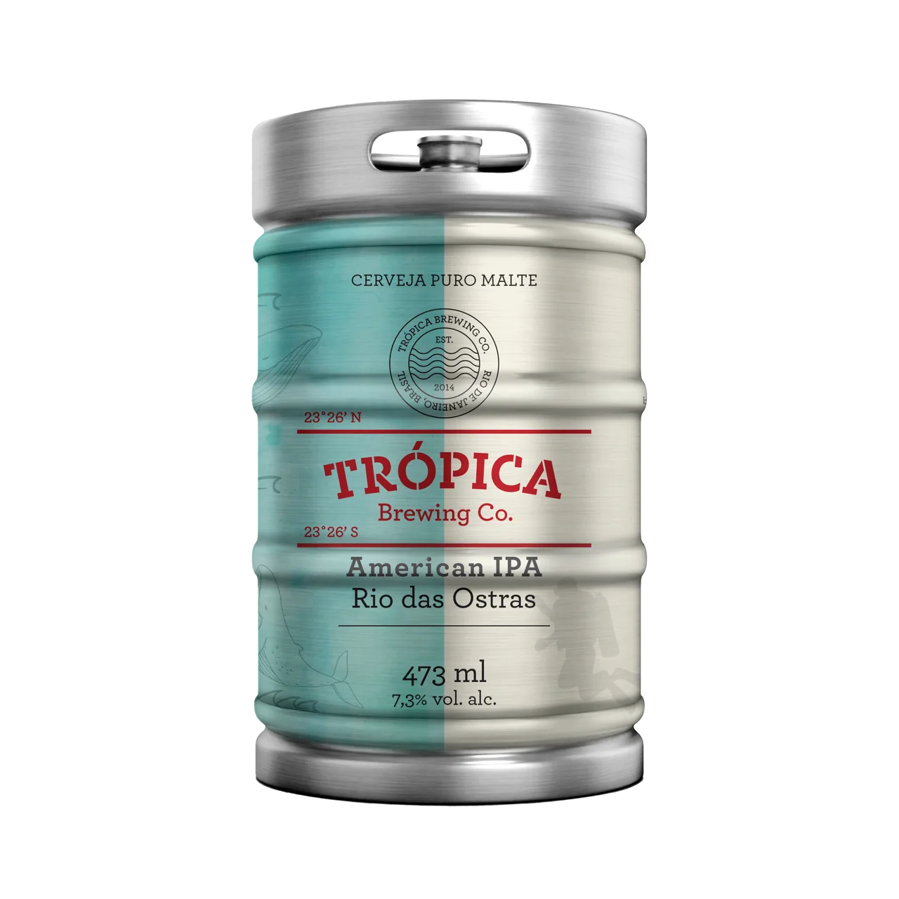 American IPA - Trópica Rio das Ostras Chope
